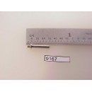 9167 - Drawbar pin, w/ 2mm threaded top, 9mm long pin -  Pkg. 2